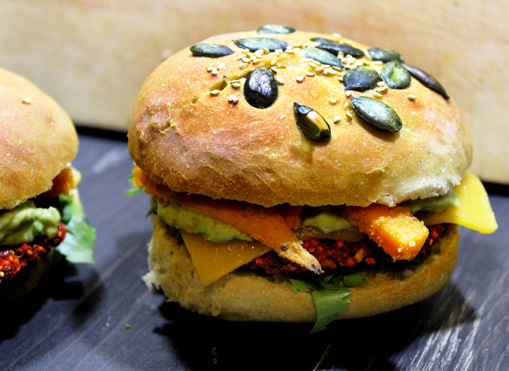 Burger rote Beete veggie