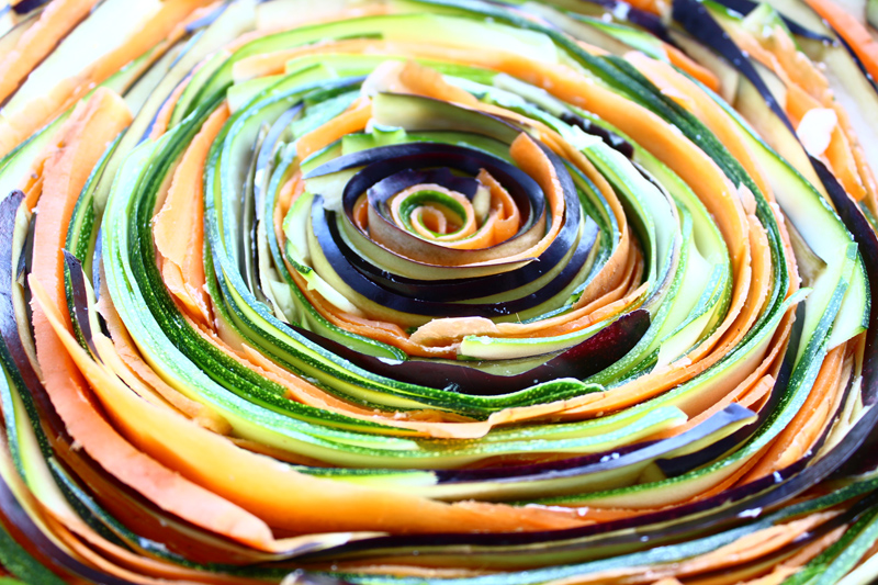 vegetarischer Gemüsekuchen