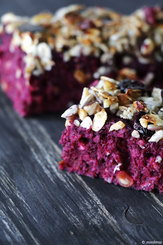 rote Beete Hafer Powerbar