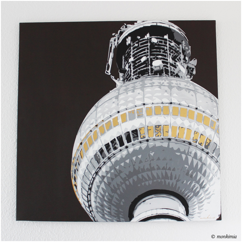 Fernsehturm – Monkimia-Kunst