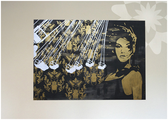 Monkimia – keep your secret - Kunst Acryl