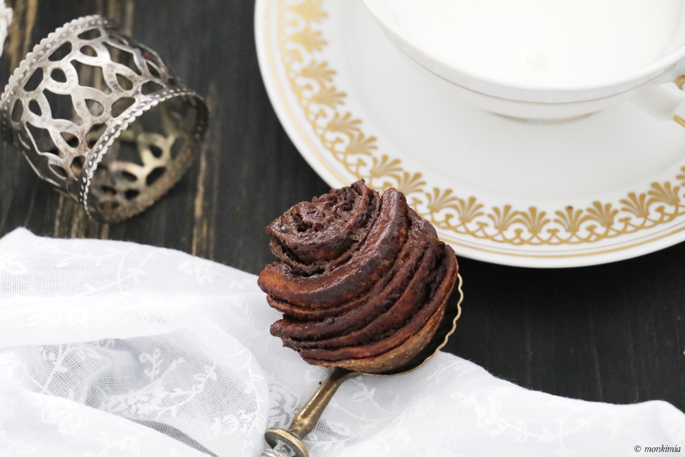 Vintage Gebaeck Rosen Rezept
