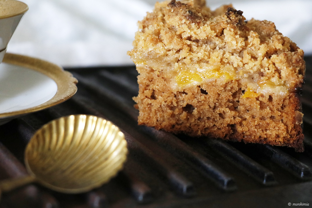 Apfelmuskuchen mit Streusel