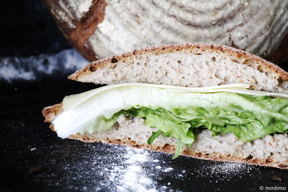 Dinkel-Roggen-Sauerteigbrot - Grafikdesign-Fotografie-Food-Blog