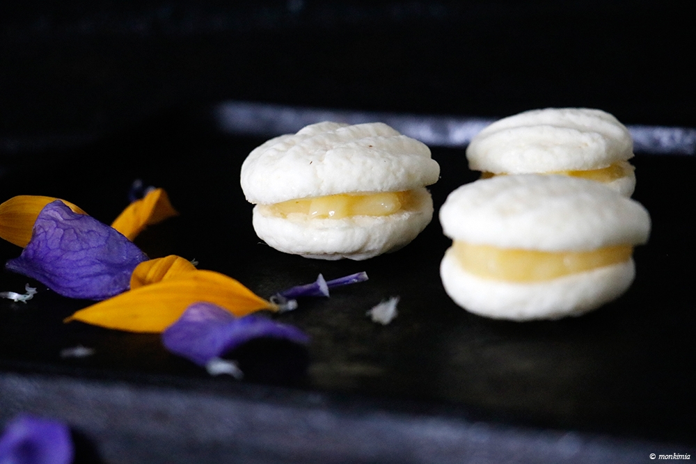 Lemoncurd cookies