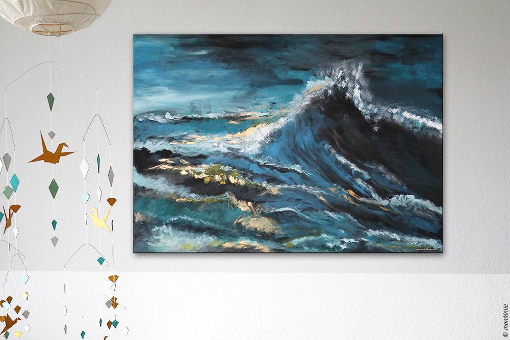 Ghost Ship monkimia Art Wasser Meer malen