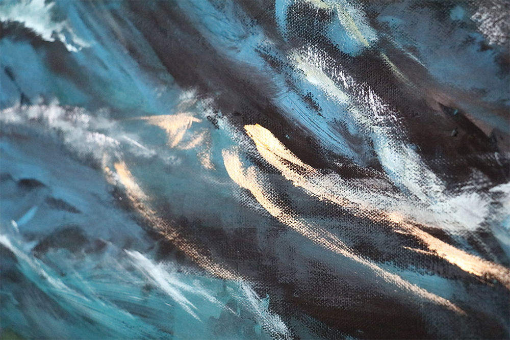 Ghost Ship monkimia Art Wasser Meer malen