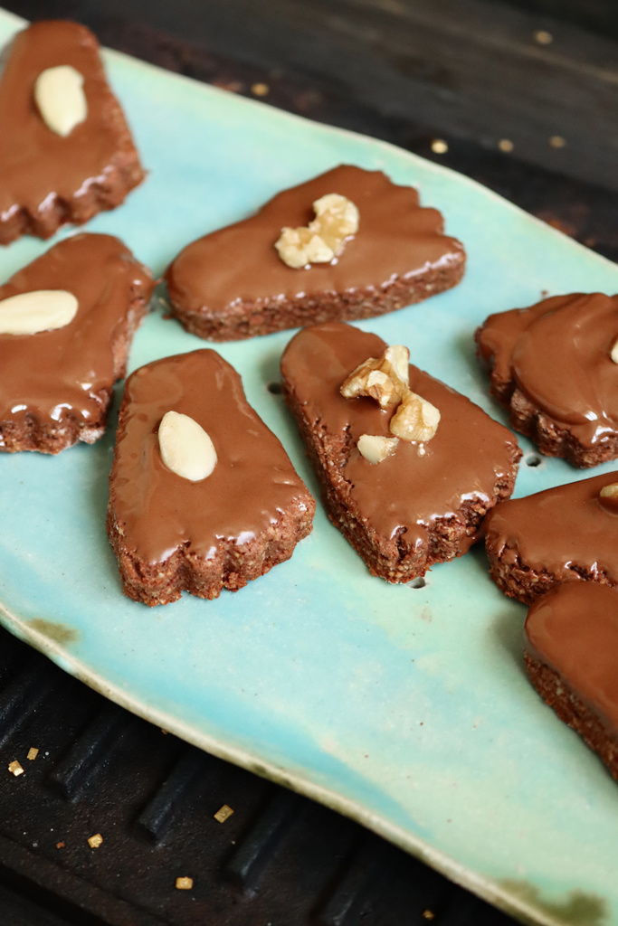vegane Lebkuchen mit Datteln