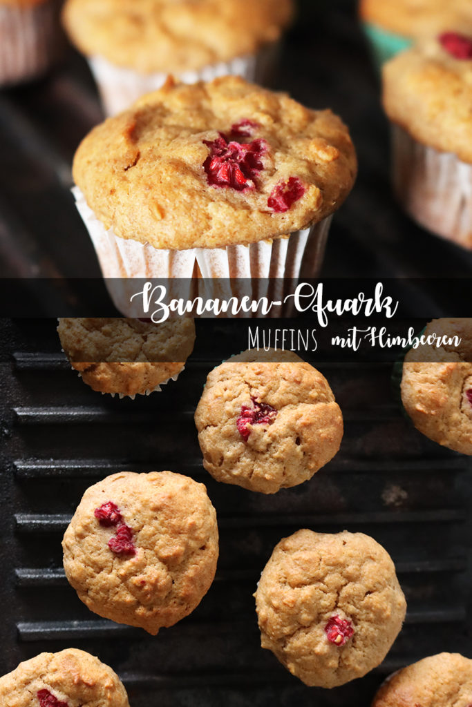 Bananen Quark Muffins